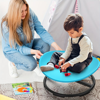 Swivel Chair For Autistic Children, Sensory Chair For Autistic Children 360 Degree Swivel Ergonomically Designed To Train Body Coordination, No Assembly Required, Non-Slip Designed Sensory Swivel Chair For Children, Easter Gi