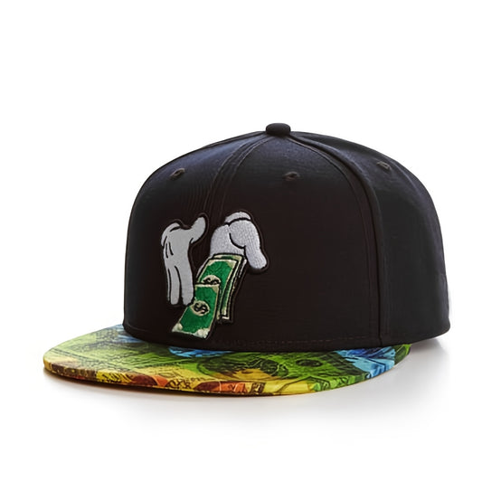 2Color Selection Cap 58-62cm/22.83-24.41in Men'S Baseball Cap, Washable Baseball Cap, Printed Baseball Cap, Streetwear Accessory, Casual Headwear, Sporty Design, Stylish Cap, Breathable Material, Durable Fabric, Adjustable Ca