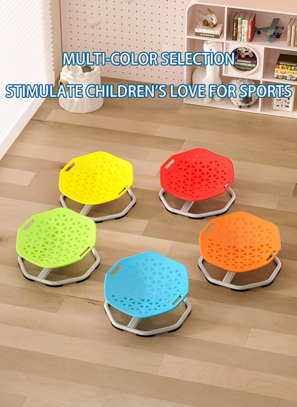 Autism Swivel Chair for Kids & - Heavy-Duty Sensory Spinning Chair with Non-Slip Base, Ergonomic Design & Sturdy Metal Frame - Manual Operation, Easy-Clean Surface for Boys & Girls - Ideal for Sensory Processing Disorder, Mot
