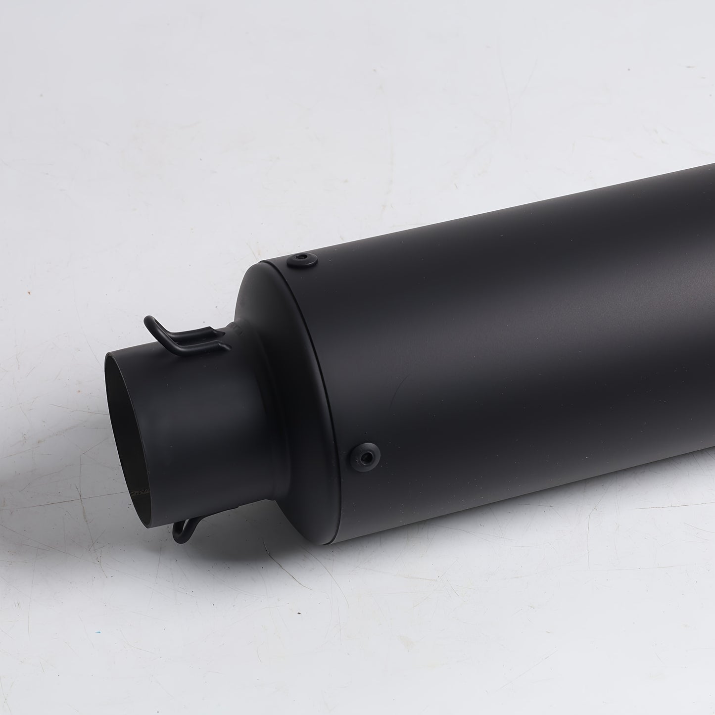[Stainless Steel Pipe] 1pc of oblique stainless steel motorcycle exhaust pipe, high temperature resistant, suitable for most motorcycles (caliber 51mm)