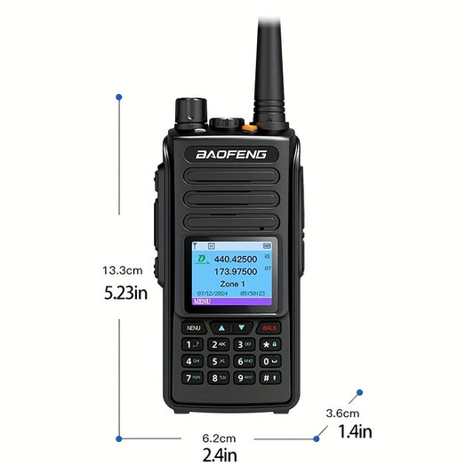 Baofeng DM-1702 Walkie Talkie Digital DMR Civil GPS Digital And Analog Dual-time Handheld Radio High Power