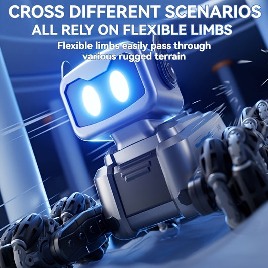8-round Intelligent Stunt Robot Dog/3 Battery/Remote Control