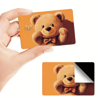 Set of 2 Car Stickers with a Shiny Finish, Ultra-Thin Vinyl Skins That Leave No Residue, Suitable for Credit Cards, Debit Cards, Transit Cards, Key Cards, Skin Protection, And Bank Cards; These Ultra-Thin Stickers Are Waterpr