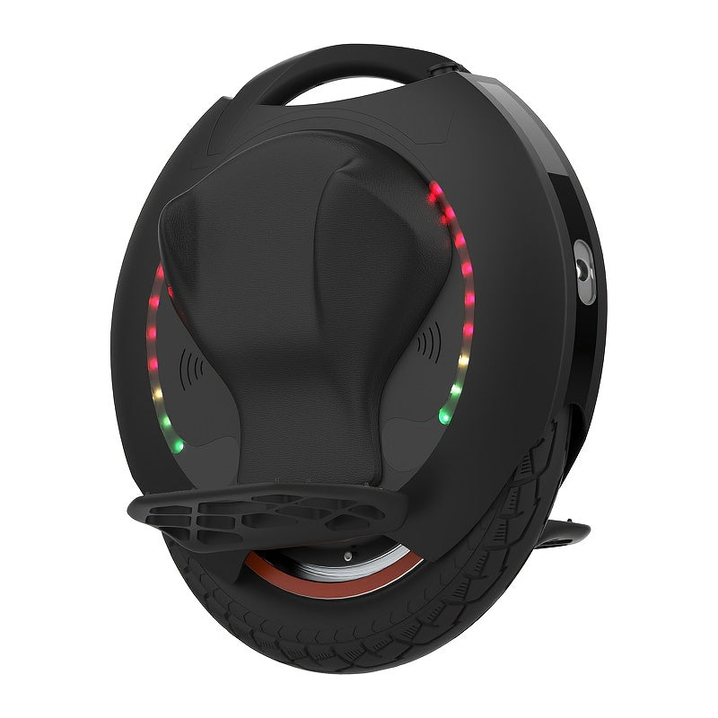 Kingsong 16S Electric Unicycle with 749W Motor 840Wh Battery 19Mph 49.7Miles Max load 264.5 Lbs 16inch Diameter tire, Personal Transport, Longdistance Travel, Modern Unicycle, Sleek Design, Highperformance Motor, Durable Cons