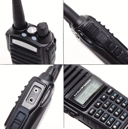 1pc Baofeng 5/8w Walkie Talkie Dual Band Ham Radio CB Amateur Portable Two Way Radio, Long Range UV-82 UHF VHF, Emergency Radio, Longrange Communication, Handheld Radio, Lightweight Radio, Sturdy Build, Reliable Performance,