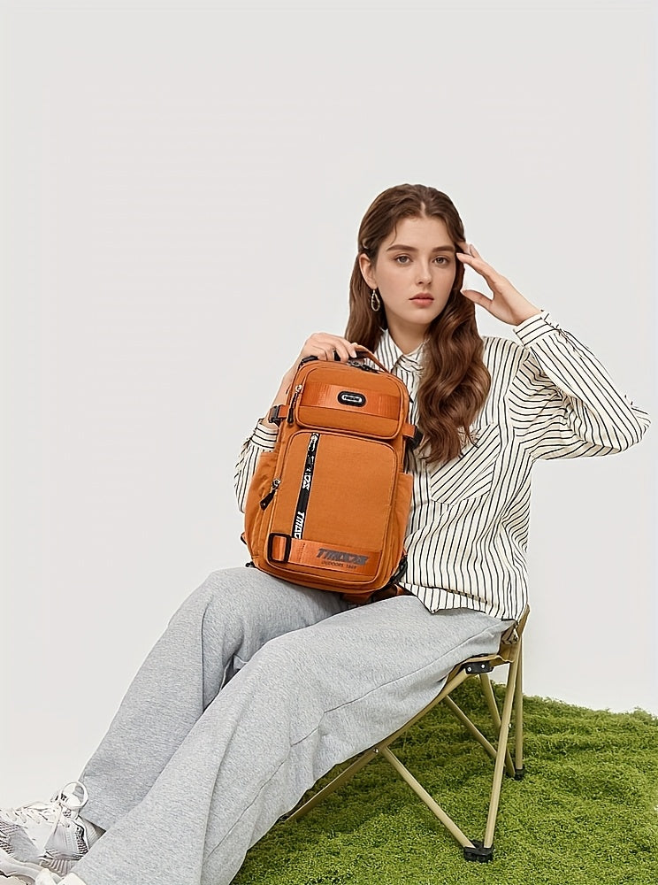 Unisex Fashion Anti-Theft Crossbody Bag - Lightweight Oxford Material, Secure Zip Closure, Adjustable Strap, Perfect for Travel & Everyday Use, Crossbody Ba