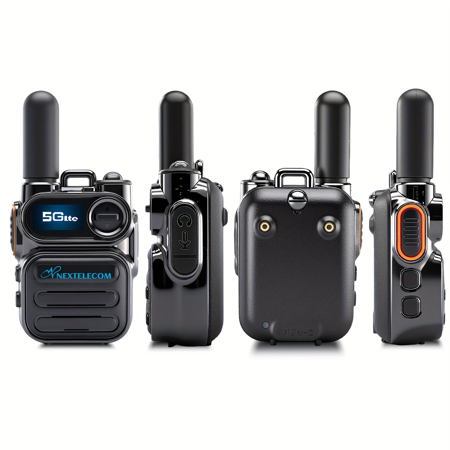G388 Global Long-range Walkie-talkie 5G Two-way Radio, Multi-LED Flashlight, Rechargeable PTT Cellular Radio Fast Wireless Unlimited Range, Far-end Intercom, HD Sound Quality, Rugged And Suitable for Outdoor Activities (with