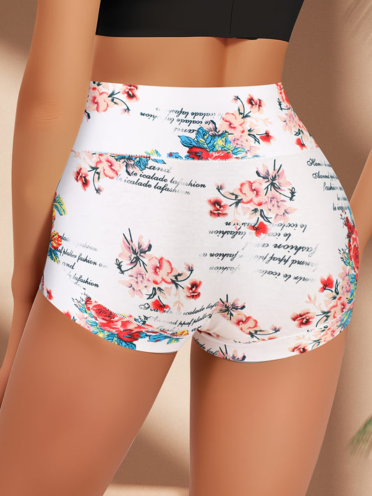 4 Pcs Soft Modal Triangle Panties - Ultra Breathable, Skin-Friendly, Comfortable High Waist Underwear with Simple, Elegant Design - For Women - Suitable for Everyday Wear - Perfect for Gifting