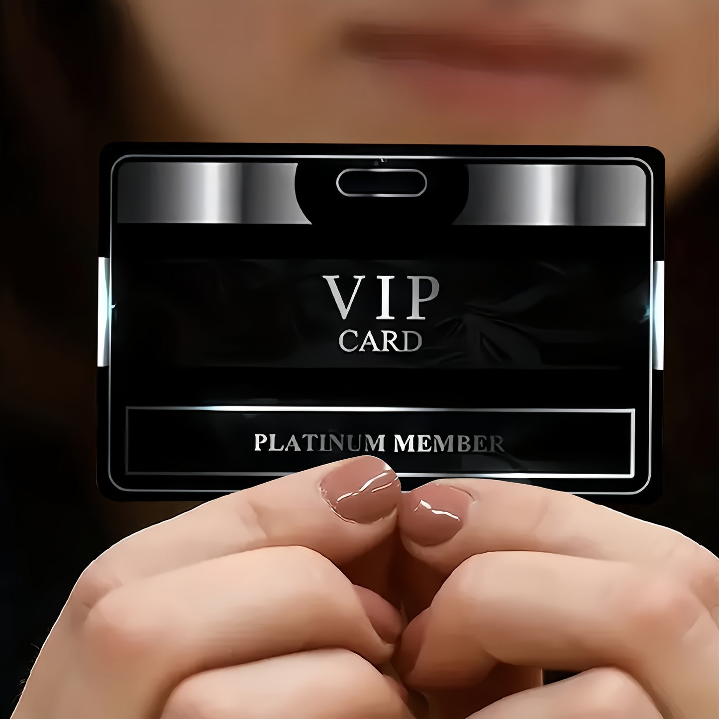 Business Style "VIP" Fashion Waterproof Sticker Credit Card Light Beige Cover, Ultra-Thin, High-Quality, Scratch-Resistant, Suitable for Credit Cards, Bank Cards, Bus Cards, Detachable Self-Adhesive for Most Cards, Ideal Gift