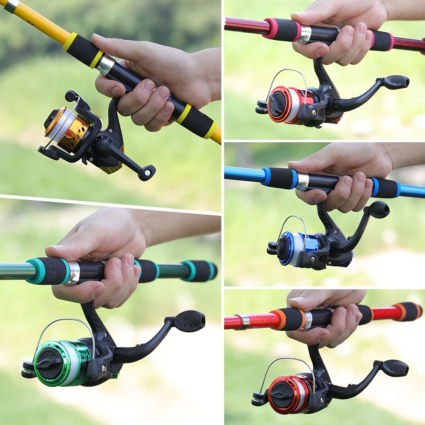 Sougayilang Fishing Rod Combo Set, 1.8m Telescopic Sea Fishing Pole With Reel, Line, Lures & Accessories For Beginners