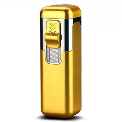 1pc Quad Direct Blow Flame Inflatable Butane Lighter | Adjustable Windproof, Metal, Ideal for Camping, Outdoor, Collections, Gifts, Birthday, Holiday Gifts