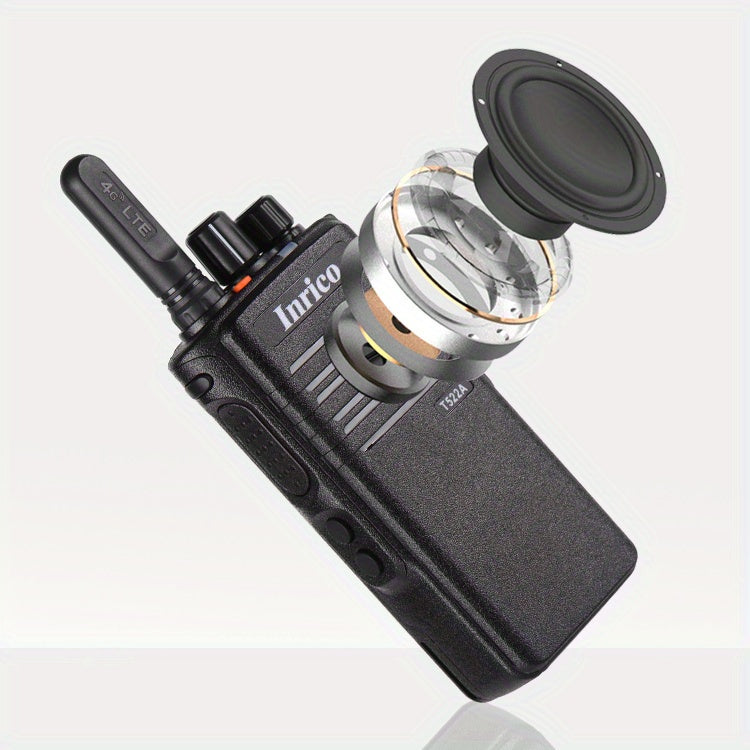 2pcs 4G LTE Zello Network Radio Ptt Walkie Talkie GPS WIFI Android Walkie Talkie Inrico T522A