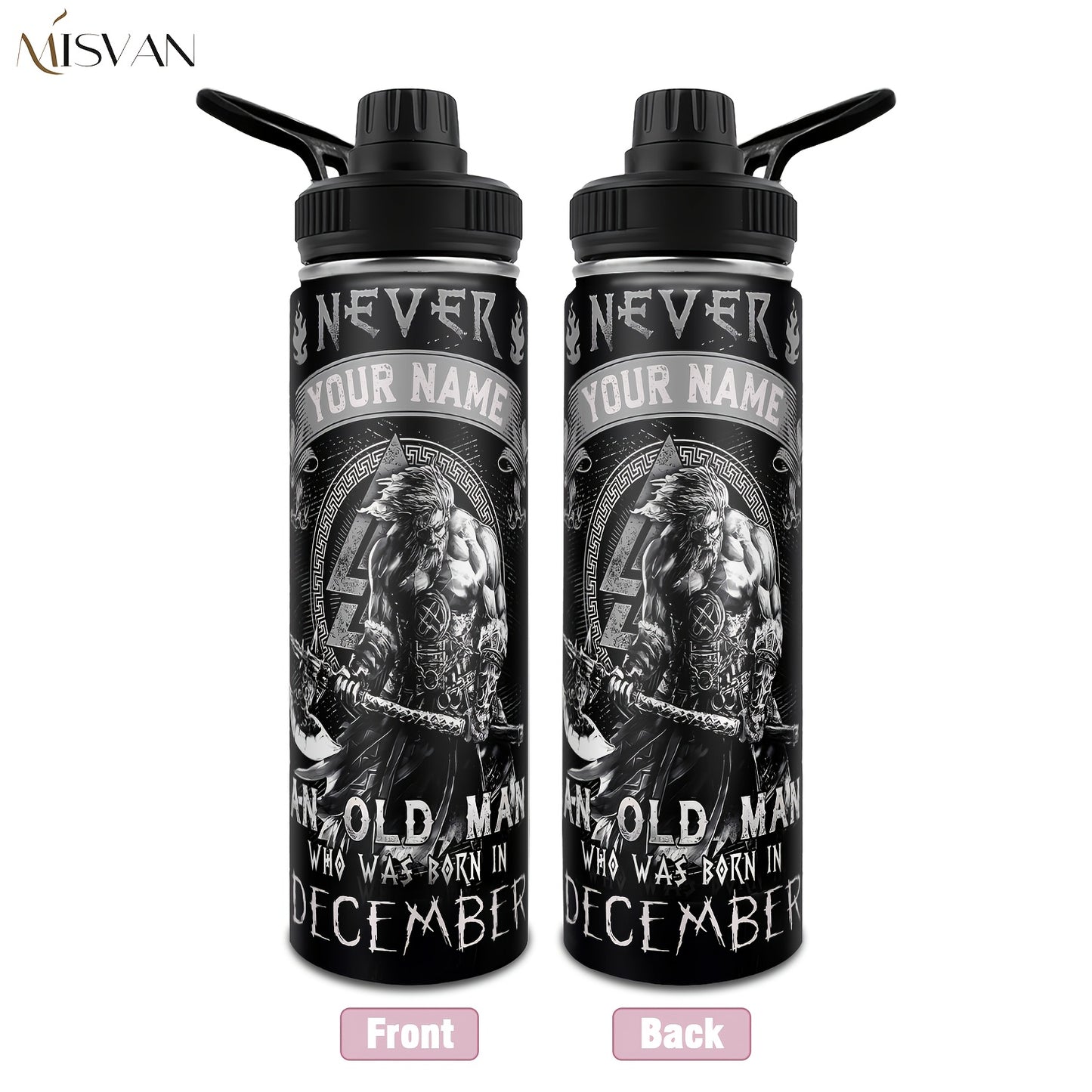 [Custom] 1pc, Beautiful and Personalized Print. 20oz, 22oz, 40oz Steel Insulated Bottle Cups with Lids. Drinkware for Summer and Winter. Outdoor Travel Sports Accessories. The Best Gift for Mother's Day, Father's Day, Other F