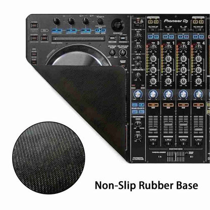 1pc Pioneer DJ DDJ-RZ Controller Mouse Pad & Office Desk Mat - Non-Slip Surface, DJ Setup with Mixer Controls, Compatible with DDJ-RZ Controller, Durable Polyester Front & Rubber Back for Home Studio, Live Performances, Gamin