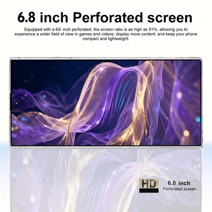 S25 Ultra Super Value Smartphone | 6.8-inch HD Display, 5G Unlocked, Android with 12GB RAM, 256GB Storage, Expandable Memory, 50MP Rear & 13MP Front Cameras, Includes Free Case & Headphones - Ideal Birthday/Christmas Gift for