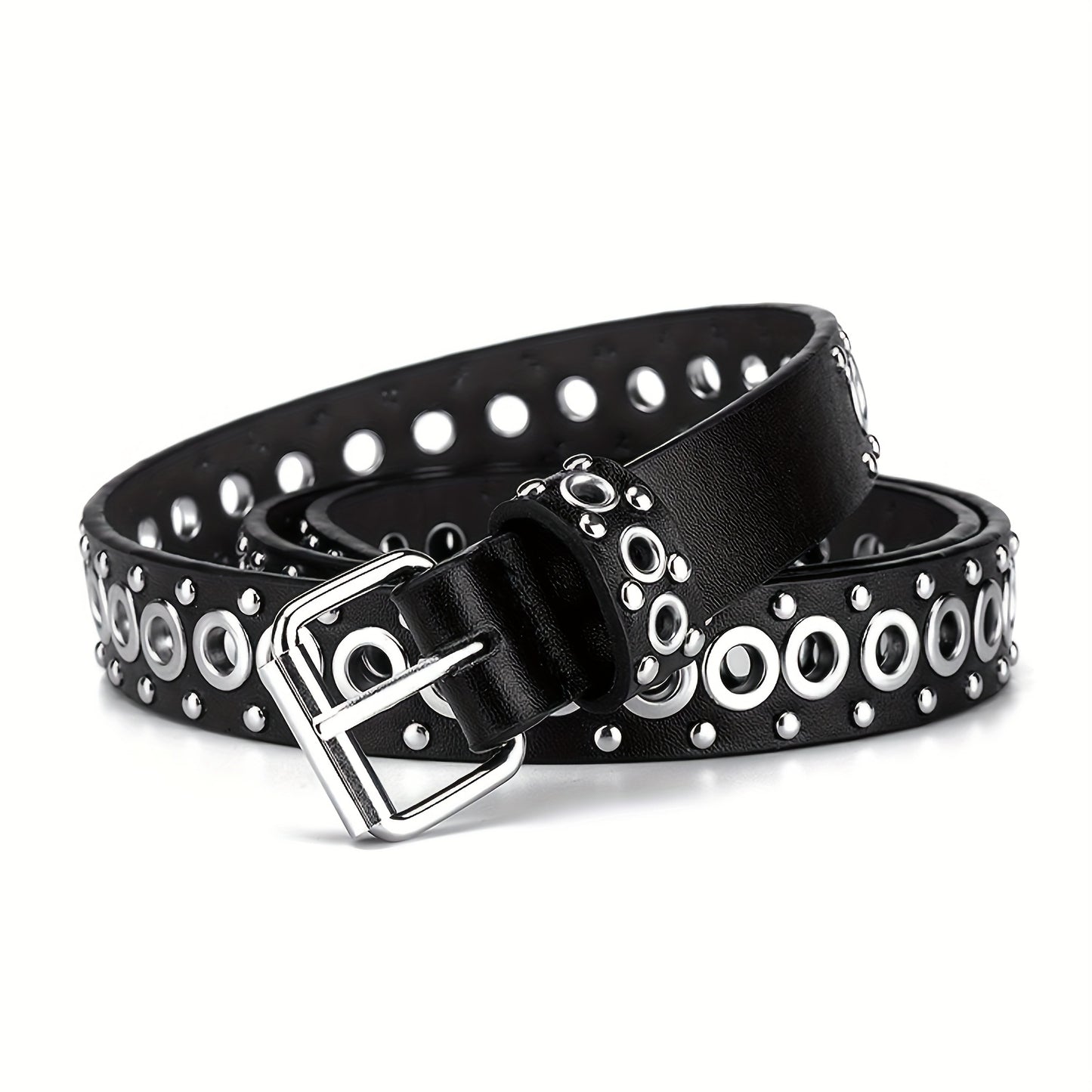 Punk Style Rivet Belt for Men And Women, Ideal Choice for Gifts