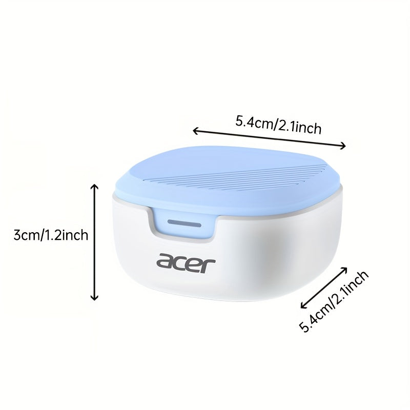 [ACER Official Authentic Product] TWS Wireless Earbuds Deep Bass Stereo Sound Cute Macaron Colors Extra-Long Battery Life In-Ear Design for Sports/Running Low-Latency Gaming Mode Hi-Fi Audio Lightweight Touch Control Stylish