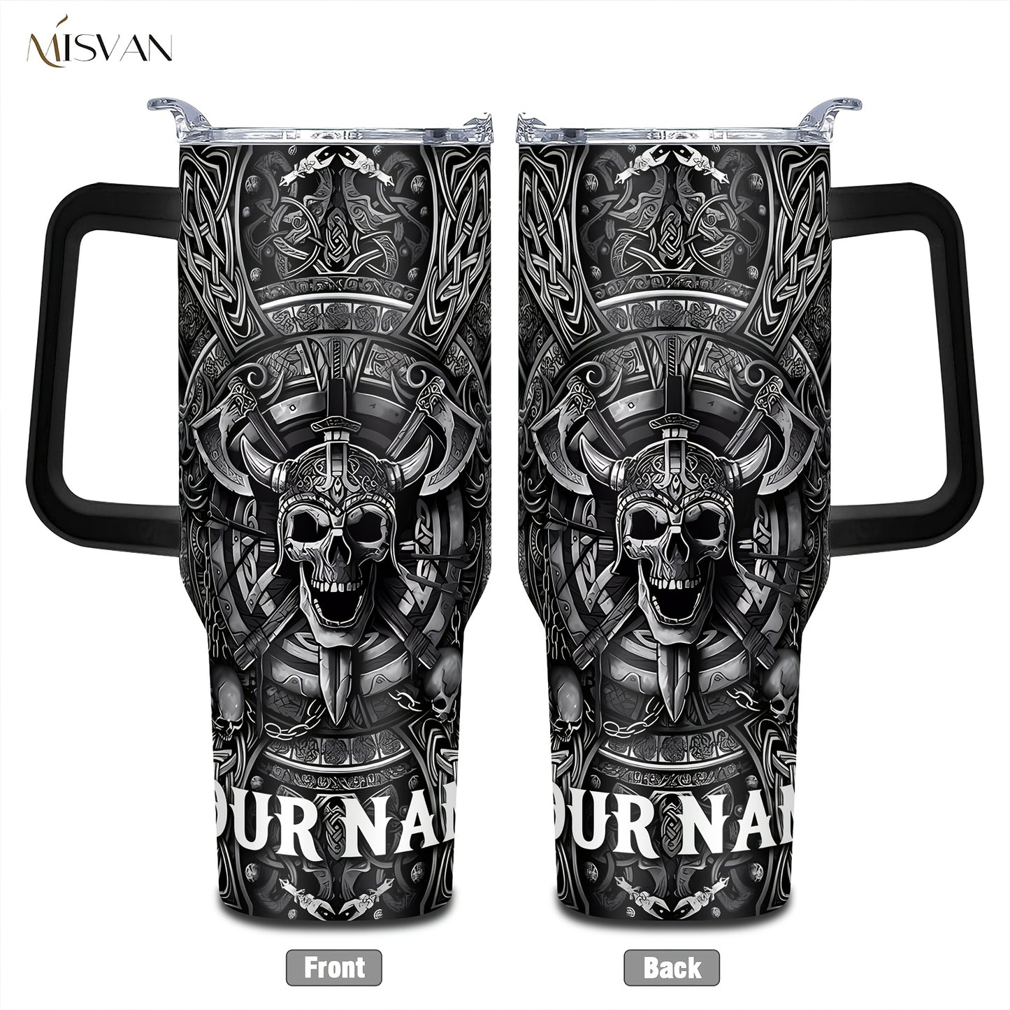 [Custom] 1pc, Beautiful and Personalized Print. 20oz, 22oz, 40oz Steel Insulated Bottle Cups with Lids. Drinkware for Summer and Winter. Outdoor Travel Sports Accessories. The Best Gift for Mother's Day, Father's Day, Other F