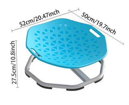 Autism Swivel Chair for Kids & - Heavy-Duty Sensory Spinning Chair with Non-Slip Base, Ergonomic Design & Sturdy Metal Frame - Manual Operation, Easy-Clean Surface for Boys & Girls - Ideal for Sensory Processing Disorder, Mot