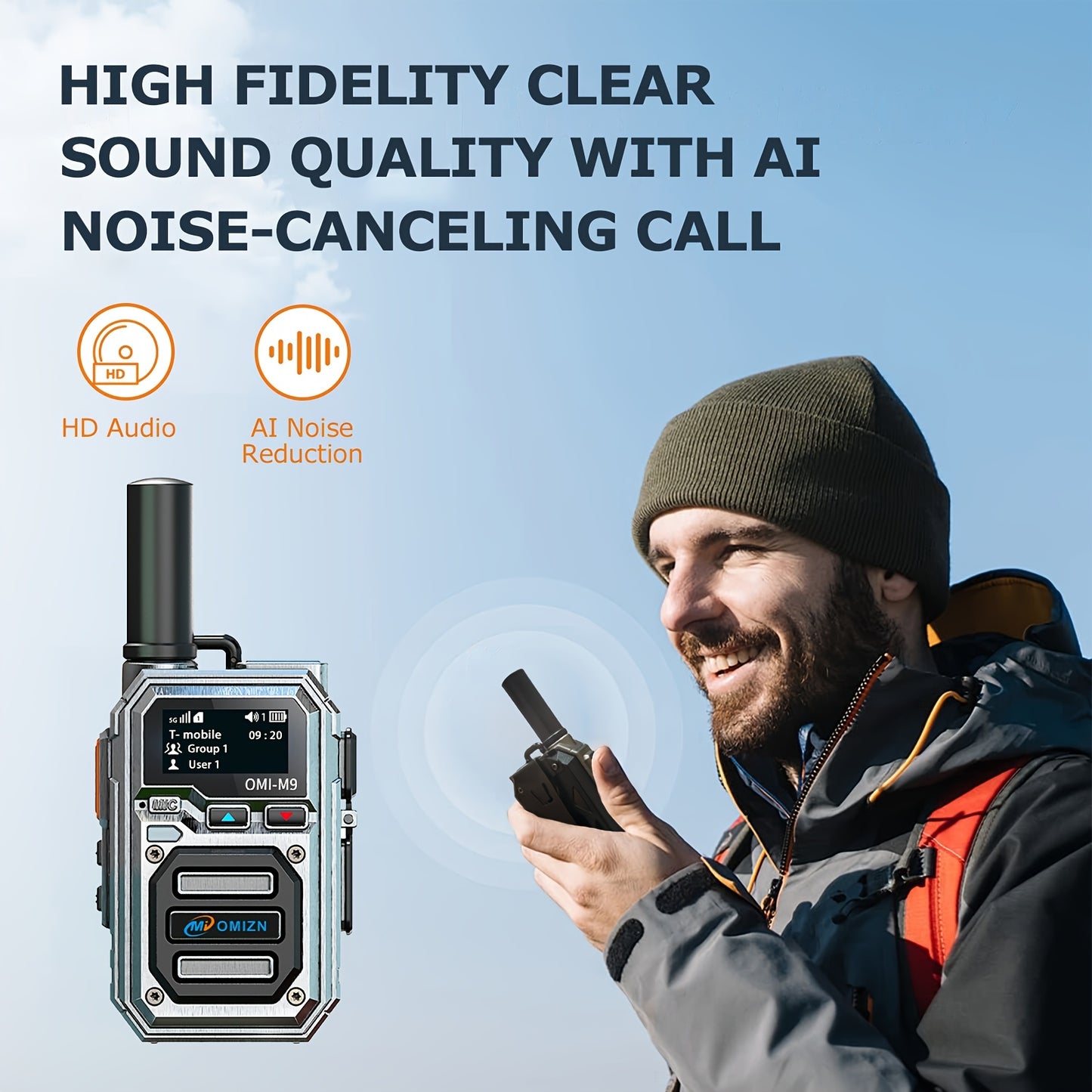 2 Units, Public Network Global Intercom Supports 4G5G Network Signal, Indoor And Outdoor Intercom Equipment, 5000 Miles Call