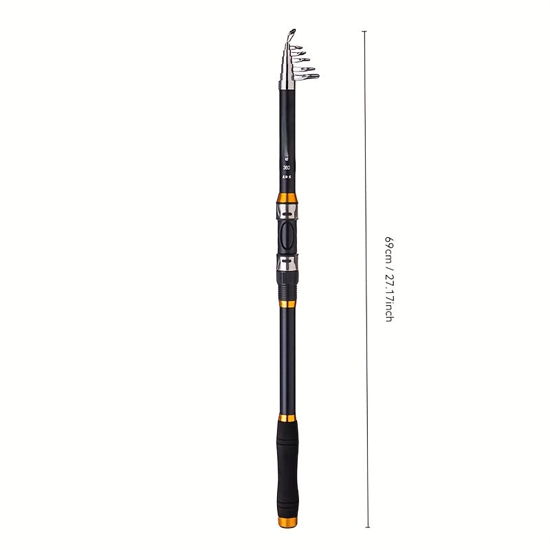 [Sea Fishing Rod Set] Long Throw Sea Fishing Rod Set (2.1m, 2.4m, 2.7m, 3.0m, 3.6m) | Smooth Guide Ring | Seaside Fishing Pole | Fishing Wheel Set Combination | Leisure Fishing