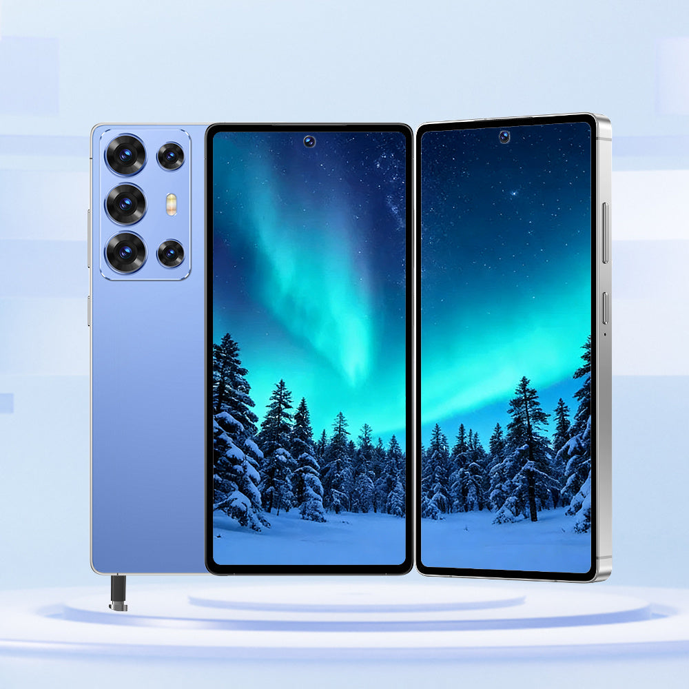Globally Unlocked Smart Phone 8GB+256GB | 6.8-inch HD Display, Compact Slim Body, Ultra Long Battery, Dual SIM, GPS, Full Accessory Kit, 5G, USB Type-C Charging, 2026 Model