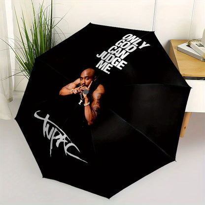 The Tupac Q Umbrella Is a Portable Automatic Umbrella Ideal for Commuting, Business, And Leisure Activities, Making It a Perfect Gift for Anyone in Any Season.