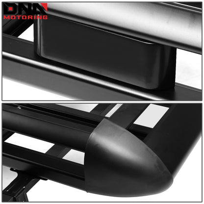 DNA MOTORING Cargo Roof Rack Cross Bar Carrier Basket, with Adjustable Clamps