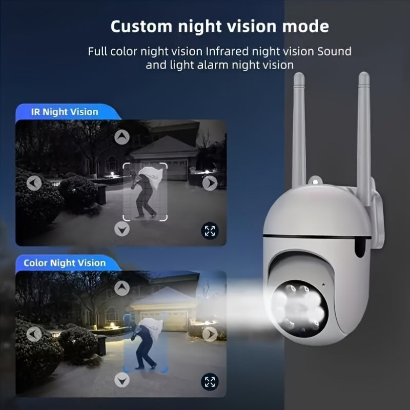 [ Hot Selling Set ] YI IoT 6pcs Security Camera Set 1080P HD+360 ° Panoramic Two-way Voice+full-color Night Vision USB Plug And Play Motion Detection+sound And Light Alarm Pet/home Monitoring