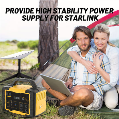 1800W Portable Power Station with 200W Solar Panel, 1024Wh LiFePO4 Battery & 1.2H Fast Charging, UPS Backup, 4 AC Outlets/100W USB-C - Solar Generator for Home, RV, Camping, Off-Grid Power, Lithium-Free Battery (Compatible wi