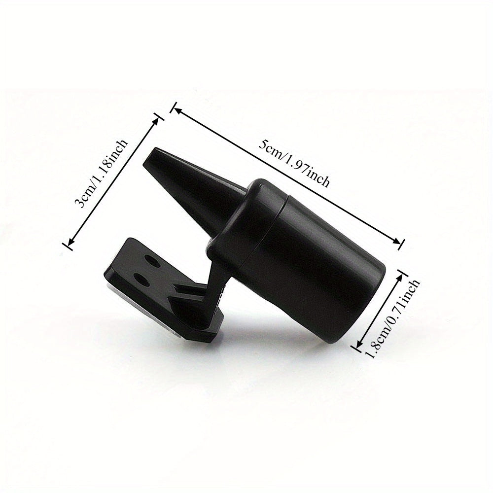 8pcs Car Deer Whistles - Wind-Powered Animal Deterrent Whistles for Road Safety, Prevents Collisions with Animals, Easy to Install with Adhesive Backing