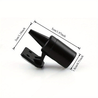 8pcs Car Deer Whistles - Wind-Powered Animal Deterrent Whistles for Road Safety, Prevents Collisions with Animals, Easy to Install with Adhesive Backing