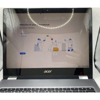 Acer Chrome Spin 13 CP713 2-in-1 13.5and#034Core i3-8130U @1.50GHz 8GB RAM 64GB eMMC---USED