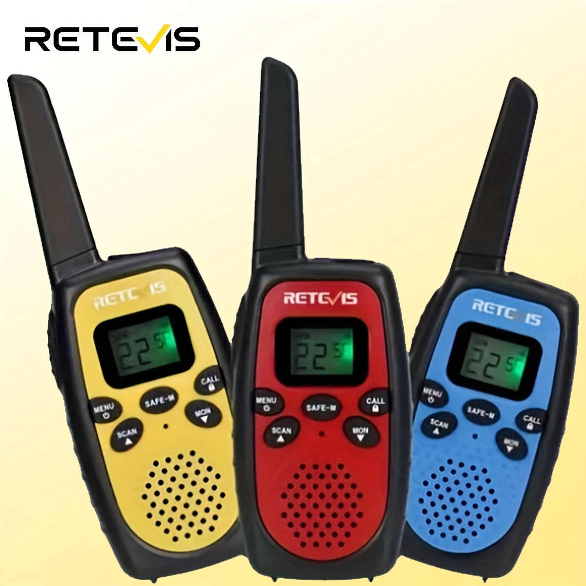 3/6/9/12pcs Walkie Talkies, 6-Pack Portable RT628S Walkie Talkies, 2-Way Radio with Long Range, Safe Mode, and VOX, Ideal for Keeping in Touch with Neighbors and Family Members, Walkie Talkies for Camping, Hiking, and Adventu
