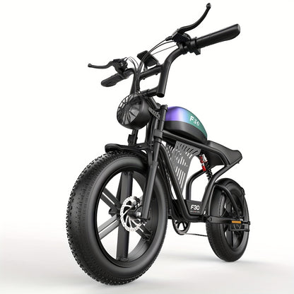 749W Moutain Ebike, 20" Fat Tire Electric Bike For Teens, 48V 20Ah Battery, 7-Speed Ebike Front & Rear Suspension/ Disc Brake. Z6 FlodIng Ebike, 650W 14-inch Adult Electric Bike.Two Models Available