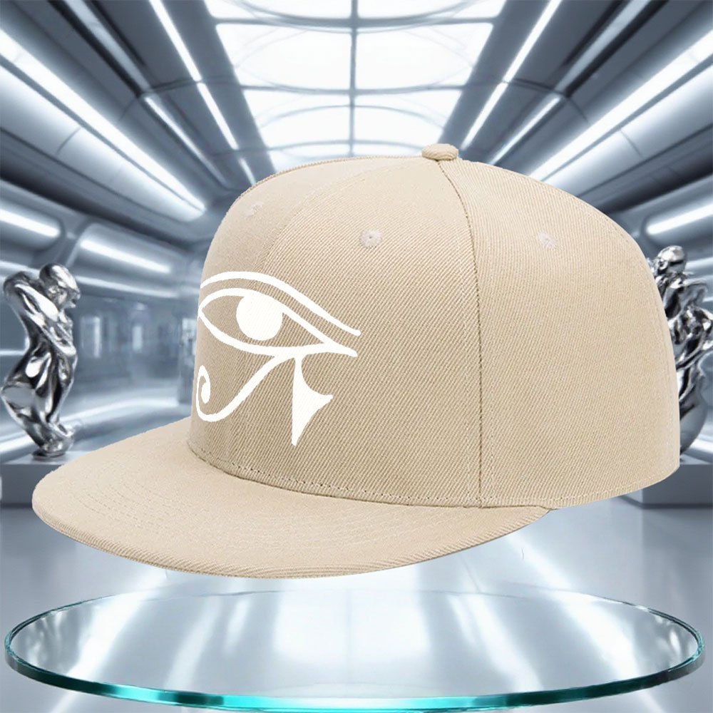 Pharaoh'S Eye Baseball Cap - Adjustable Snapback Hat with Ancient Egyptian Eye Design, Lightweight for Gym, Travel, Halloween, Everyday - Unisex Streetwear for Men & Women - All-Season Casual & Formal Outfits, Gym Headwear, S