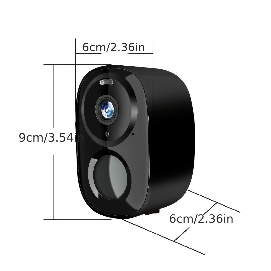 7pcs Solar Powered 2K 3MP Wireless Outdoor Security Camera System - FHD AI Motion Detection, Two-Way Audio, Color & Infrared Night Vision, Battery or USB Dual Power Supply, Lithium Battery, High Quality, Outdoor Surveillance,
