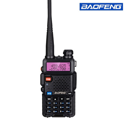 Baofeng Ham Radio Long Range Dual Band Handheld Rechargeable High Power Two Way Radio Walkie Talkies with 1800mAh Li-ion Battery And Earpiece for Hunting Survival Gear, 1/2/4 Pack