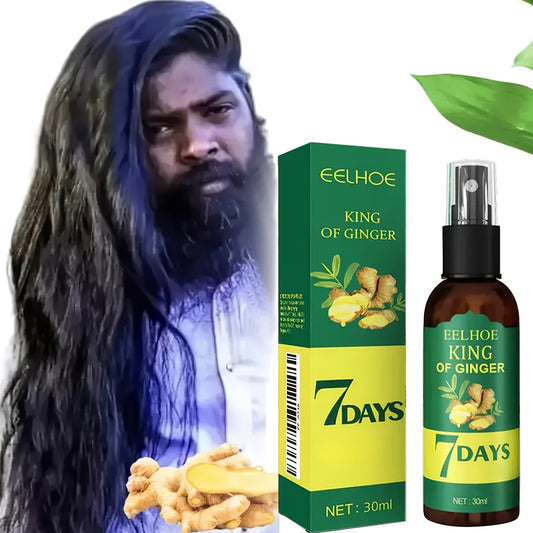 Ginger Hair Oil and Biotin Hair Essence, 7-Day Ginger Nourishing Scalp Massage for All Hair Types, Perfect Valentine'S Day and Mother'S Day Gift for Men and Women