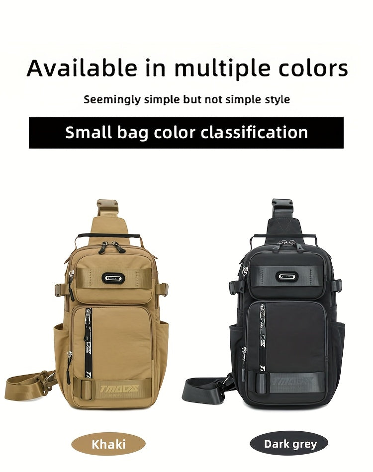 Unisex Fashion Anti-Theft Crossbody Bag - Lightweight Oxford Material, Secure Zip Closure, Adjustable Strap, Perfect for Travel & Everyday Use, Crossbody Ba