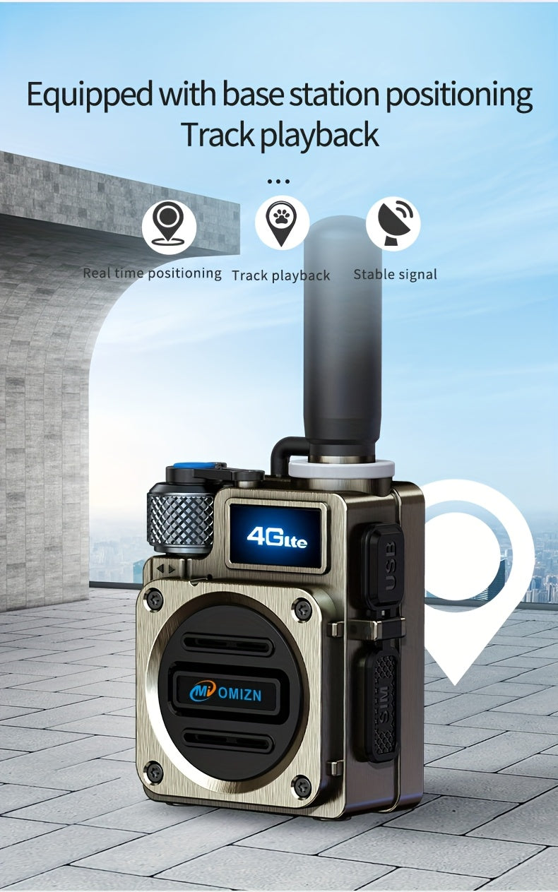 OMI-M6 Pro 5000KM Worldwide Walkie Talkies with GPS Tracking, 72H Battery Noise Cancelling, Ideal for Truckers Marine Construction Crews