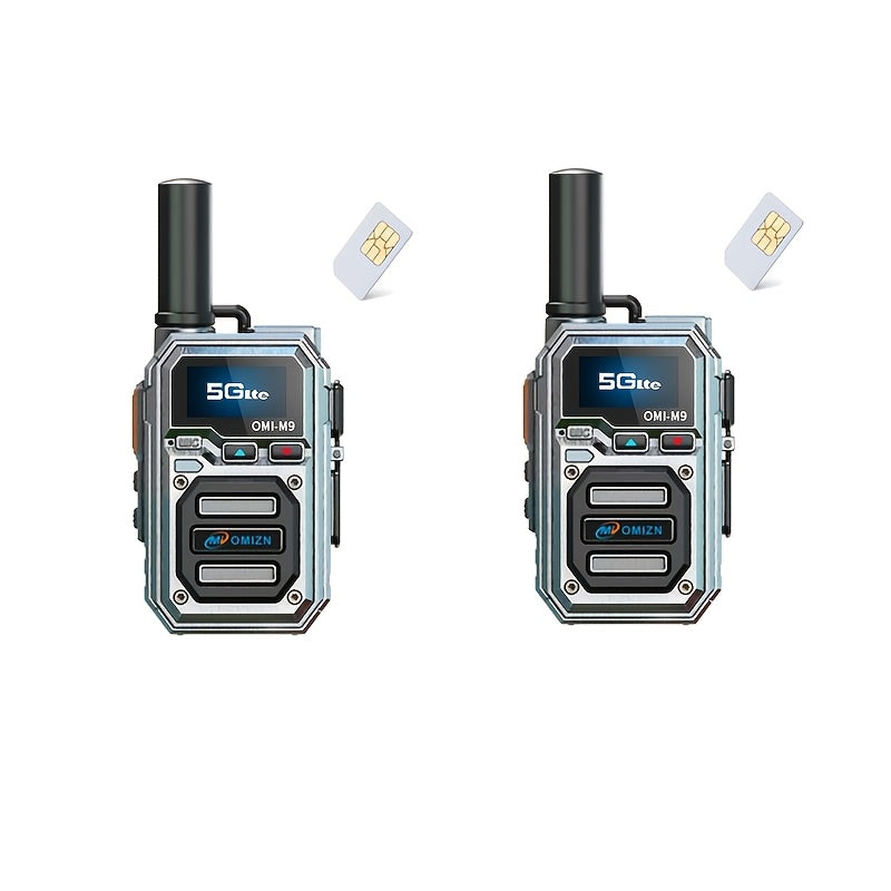 2 Units, Public Network Global Intercom Supports 4G5G Network Signal, Indoor And Outdoor Intercom Equipment, 5000 Miles Call