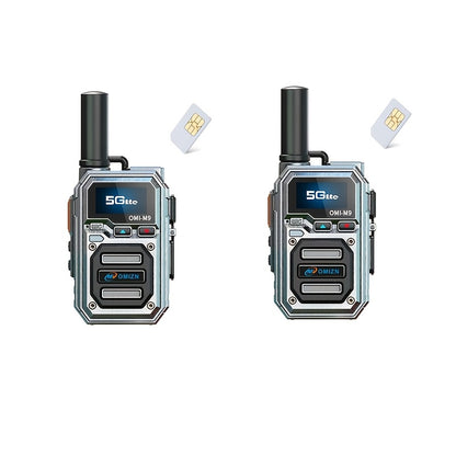 2 Units, Public Network Global Intercom Supports 4G5G Network Signal, Indoor And Outdoor Intercom Equipment, 5000 Miles Call