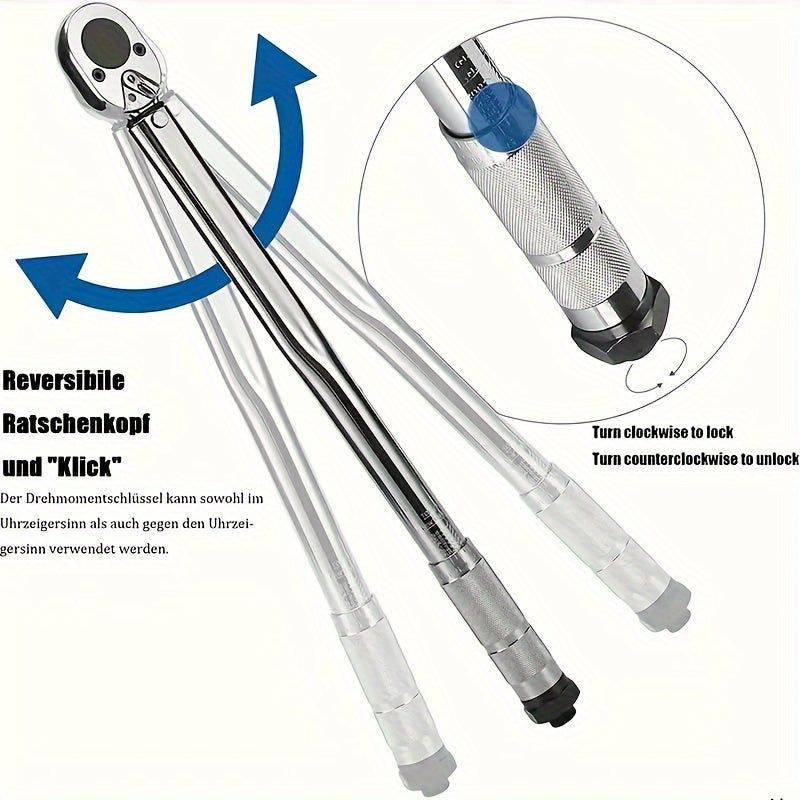 NEW Torque Preset Torque Wrench Multifunctional Multipurpose Torque Tool Kit for Mobile Phone Repair and Auto Repair, Portable Torque Wrench, Mobile Phone Repair Tool, Sleek Metallic Finish, Robust Construction