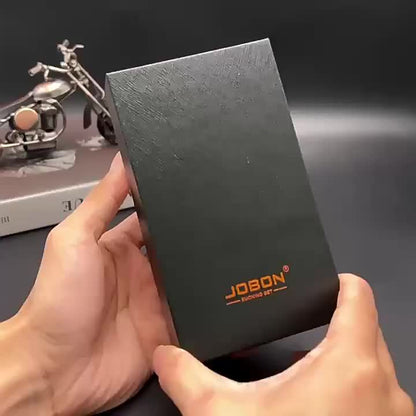JOBON Butane Lighter, Jet  Flame, Comes with A Premium Gift Box And Adjustable Buttons, Suitable for Christmas, Holidays, Birthdays, Outdoor Picnics, Kitchens, And Men's Essential Lightweight Grip (without Butane Inflation)