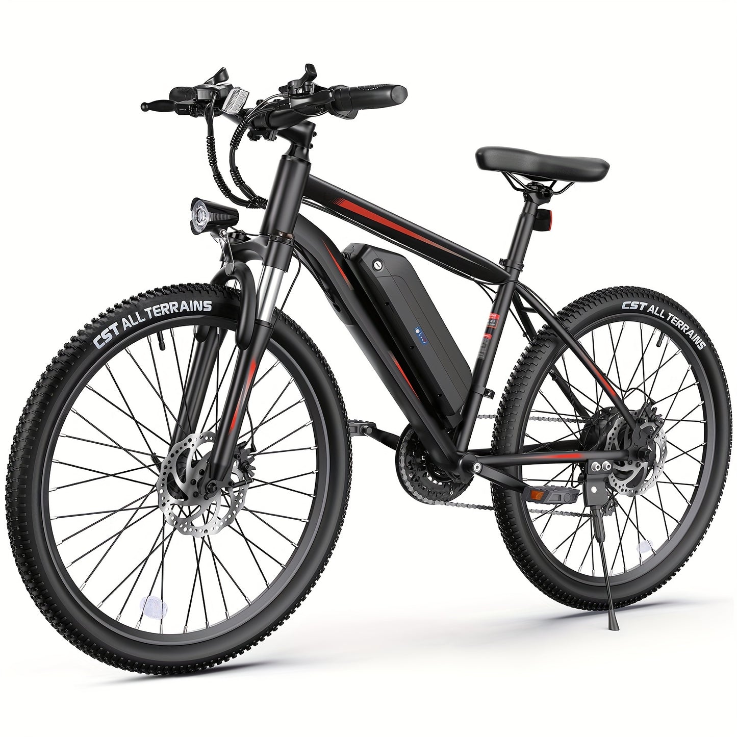 27.5'' Electric Bike for Adults With500W Motor, Up to 50 Miles School Ebike with 48V 500WH Removable Battery, Electric Mountain Bike, 20MPH Adults Electric Bicycle with LCD Display, 21 Speed