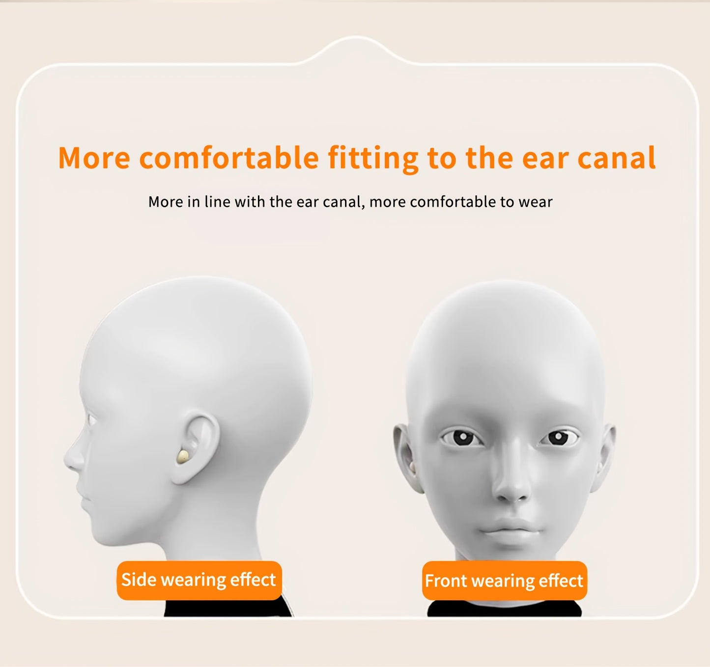 2 Pairs Of In Ear Wireless Wireless Earbuds, Invisible Mini Sleep Earbuds, Long Battery Life, Comfortable To Wear, High Fidelity Sound Quality, Intelligent Noise Reduction, Bass Loop, Touch Control, Digital Display Screen, Of