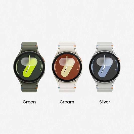 SAMSUNG Galaxy Watch 7 40mm LTE AI Smartwatch (Refurbished) 2024, Excellent (Green, Silver)