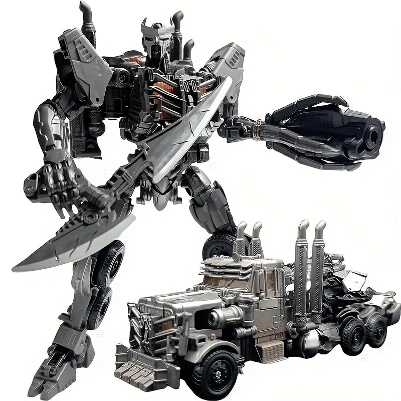 Transformation Toys, Deformed Robot Mobile Fighter Truck Robots, Room Decoration Gifts for Young People, Playroom Decor, Gifts, Action Figure, Futuristic Robot, Highquality Finish, Sturdy Construction, Combat Robots, Collecti