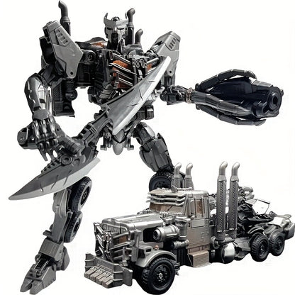 Transformation Toys, Deformed Robot Mobile Fighter Truck Robots, Room Decoration Gifts for Young People, Playroom Decor, Gifts, Action Figure, Futuristic Robot, Highquality Finish, Sturdy Construction, Combat Robots, Collecti